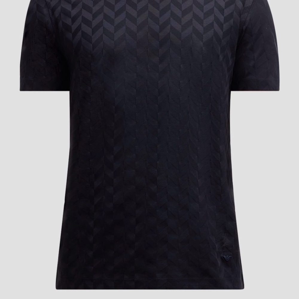 Emporio Armani Black Short Sleeve T-Shirt